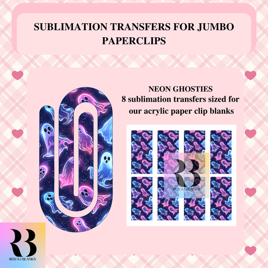 NEON GHOSTIES SUBLIMATION TRANSFER