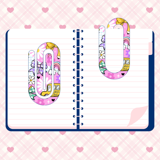 PINK FUN PAPERCLIP