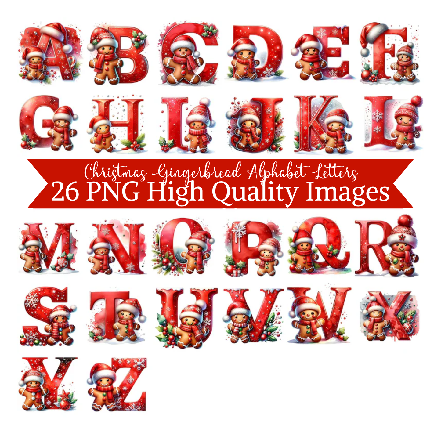 LETTER NAME ORNAMENT (CUSTOMIZED)