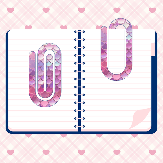 PURPLE MERMAID PAPERCLIP