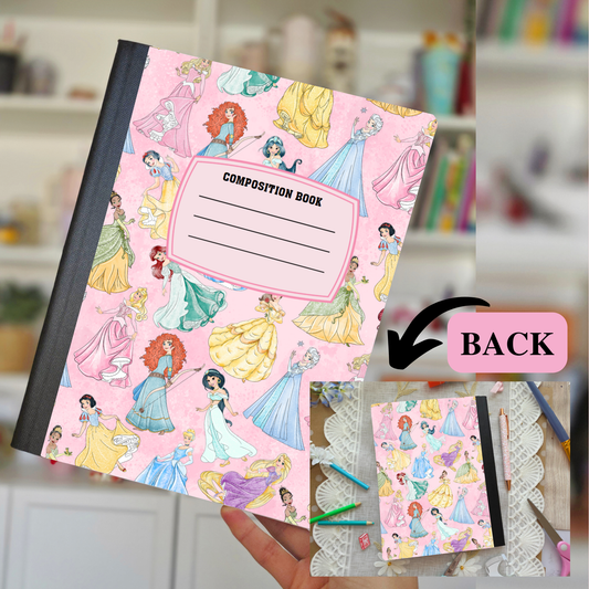 Princess Composition Notebook