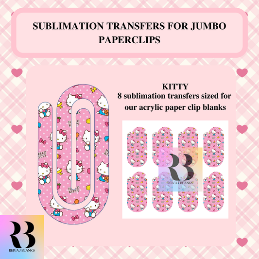 KITTY SUBLIMATION TRANSFER