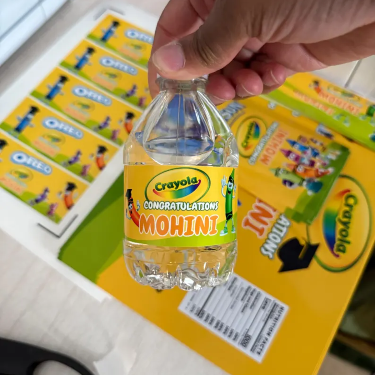PARTY BOTTLE LABELS