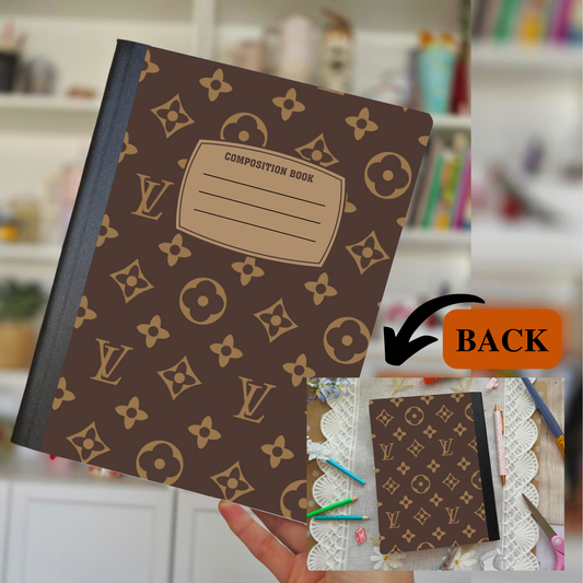 Bougie Girl  Composition Notebook