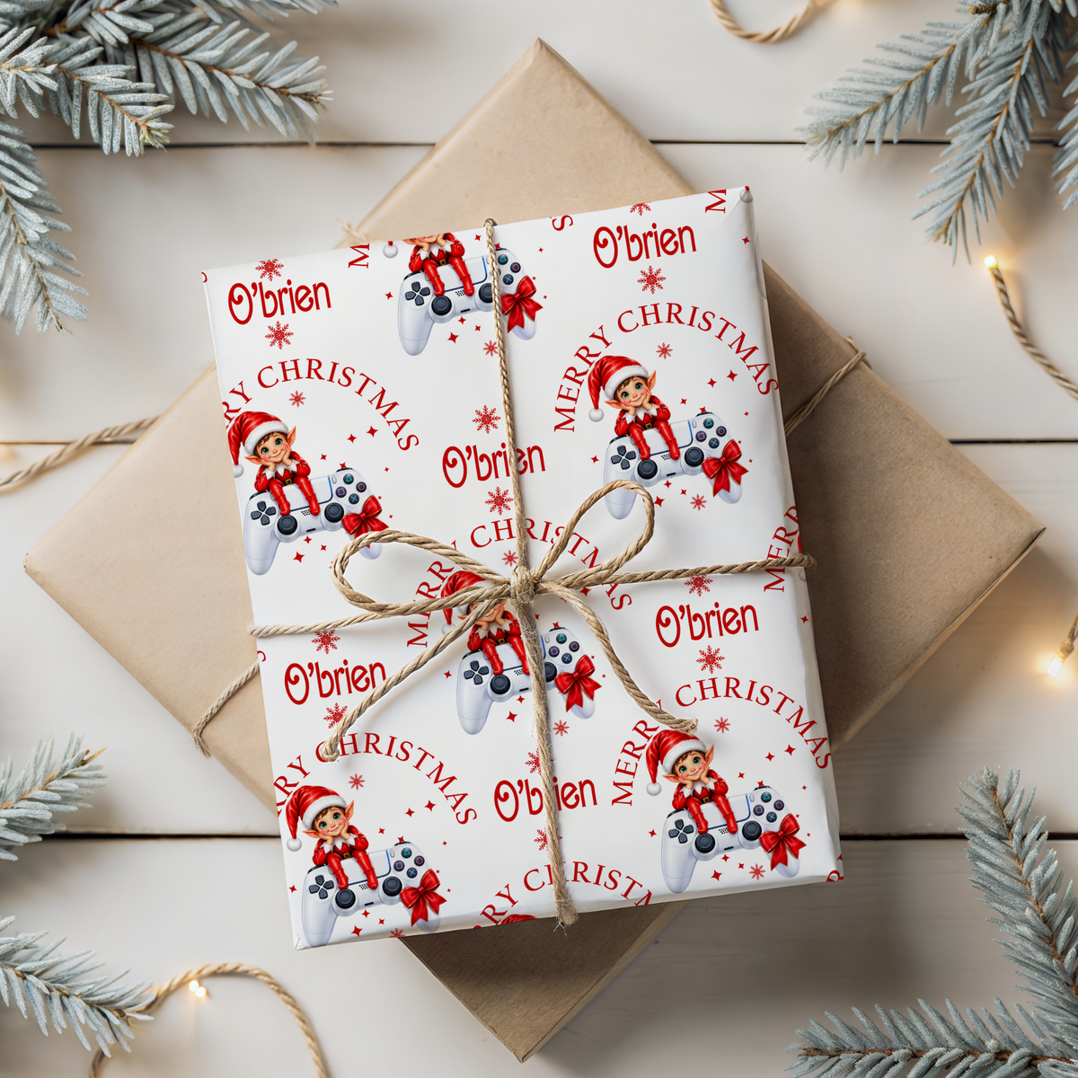 ELF HOLIDAY GIFT PAPER