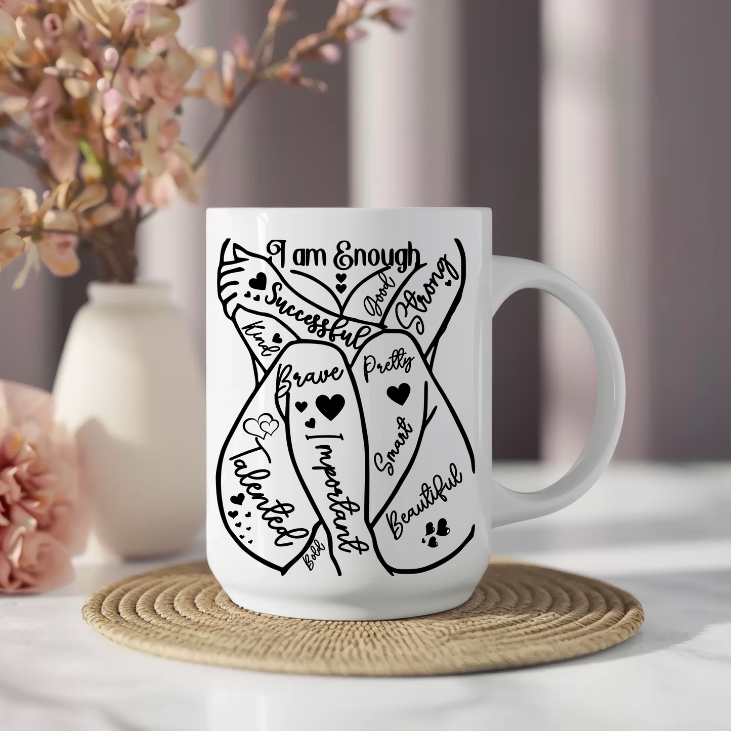 I AM ENOUGH MUG