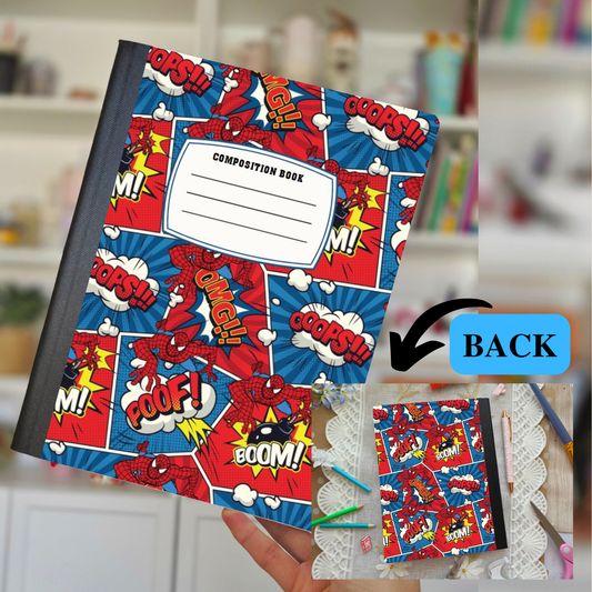 Red Spider Composition Notebook