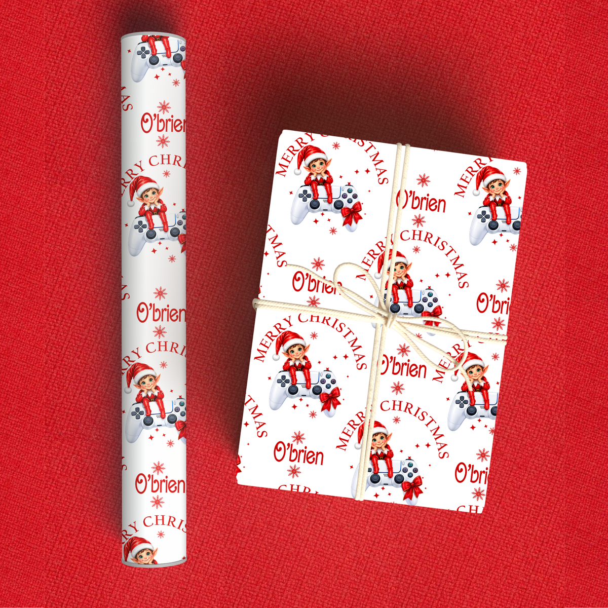 ELF HOLIDAY GIFT PAPER