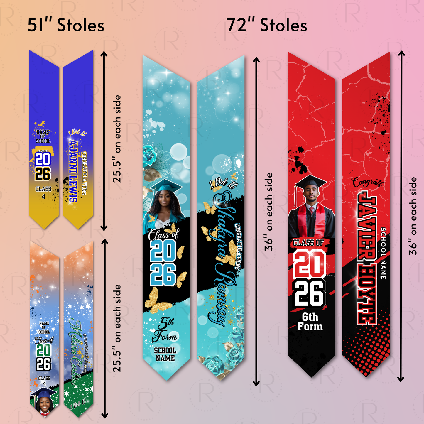 GRADUATION STOLES