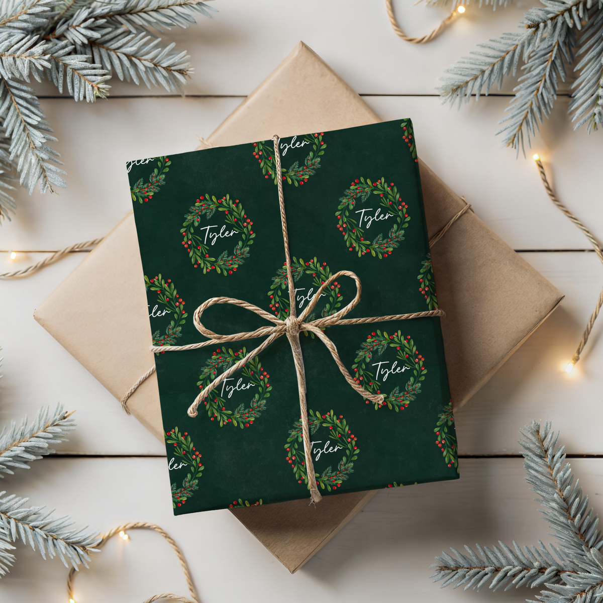 EMERALD HOLIDAY GIFT PAPER