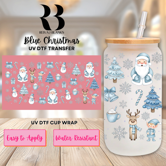BLUE CHRISTMAS (DOUBLE SIDED) 16 OZ
