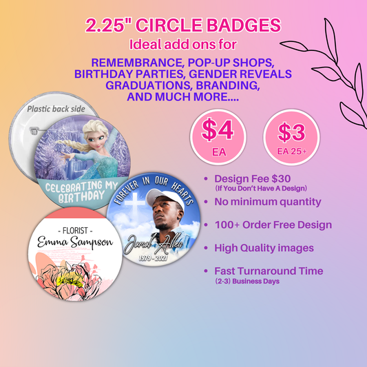 2.25" BUTTONS / BADGES