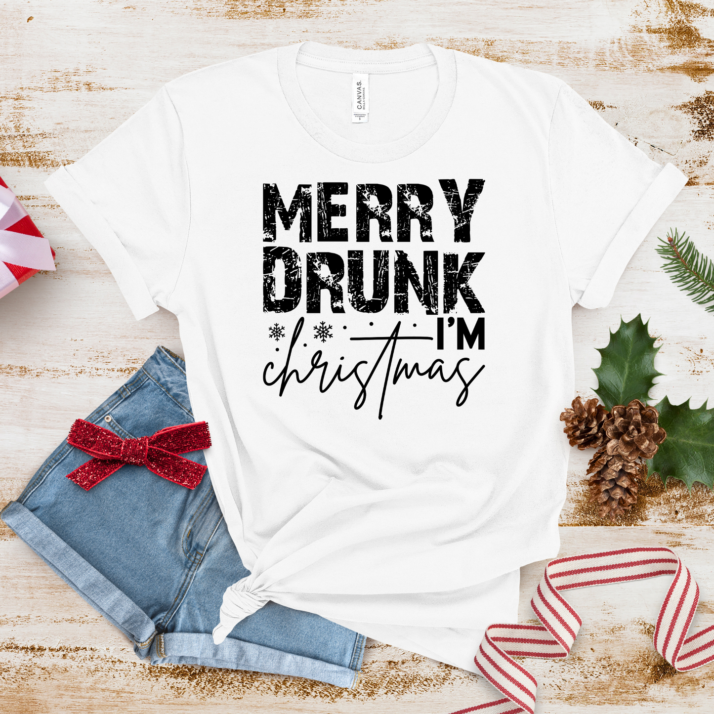 MERRY DRUNK T-SHIRT