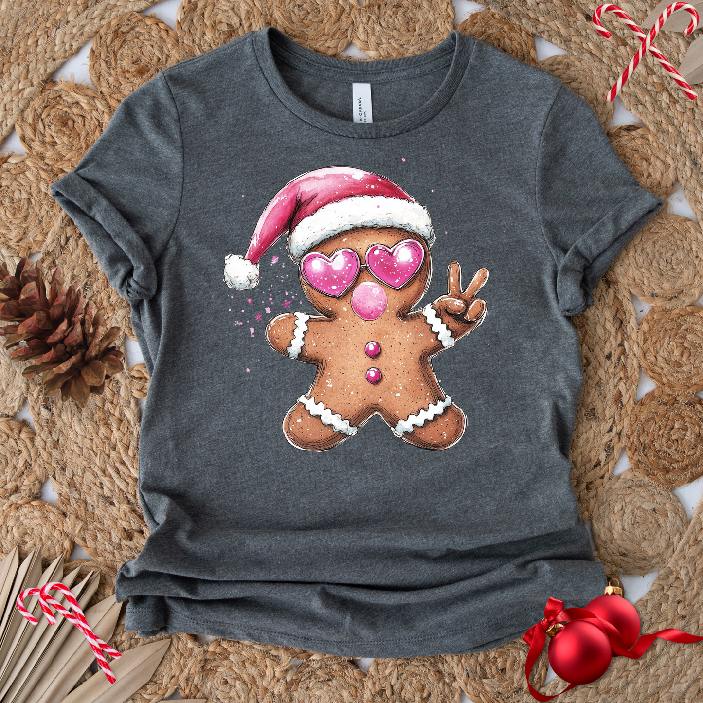 PINK GINGY T-SHIRT