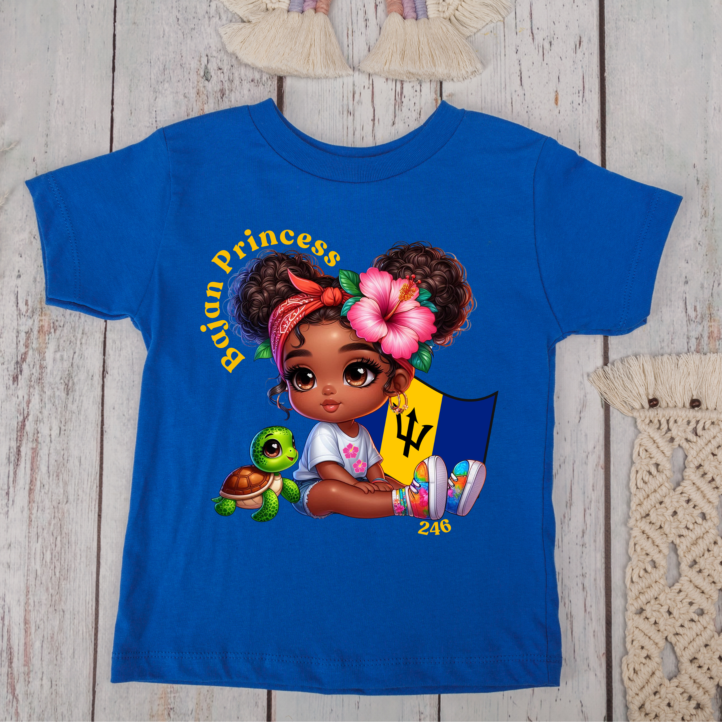 BAJAN PRINCESS KIDS DTF