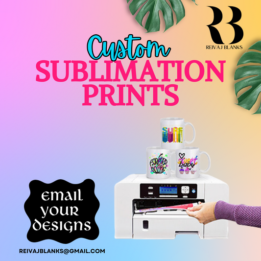 CUSTOM SUBLIMATION PRINTS