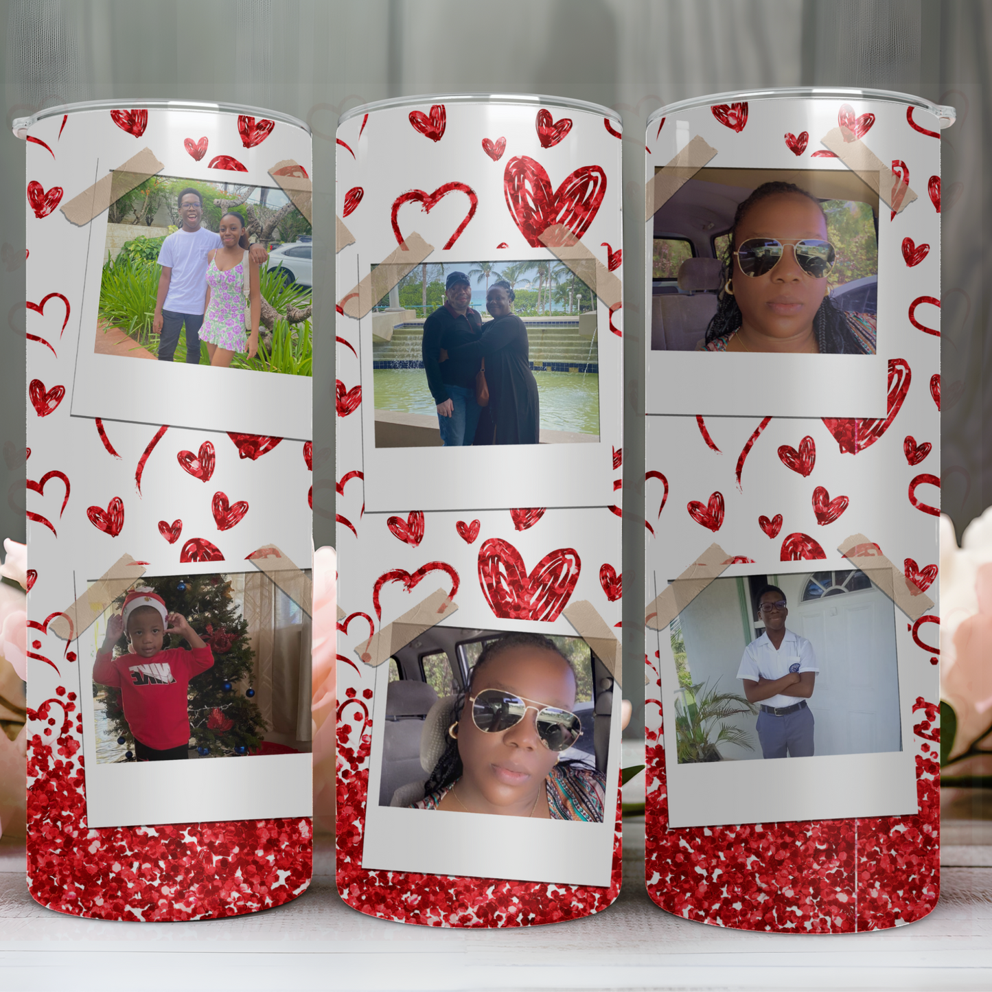 HEART PICTURE TUMBLER 20oz